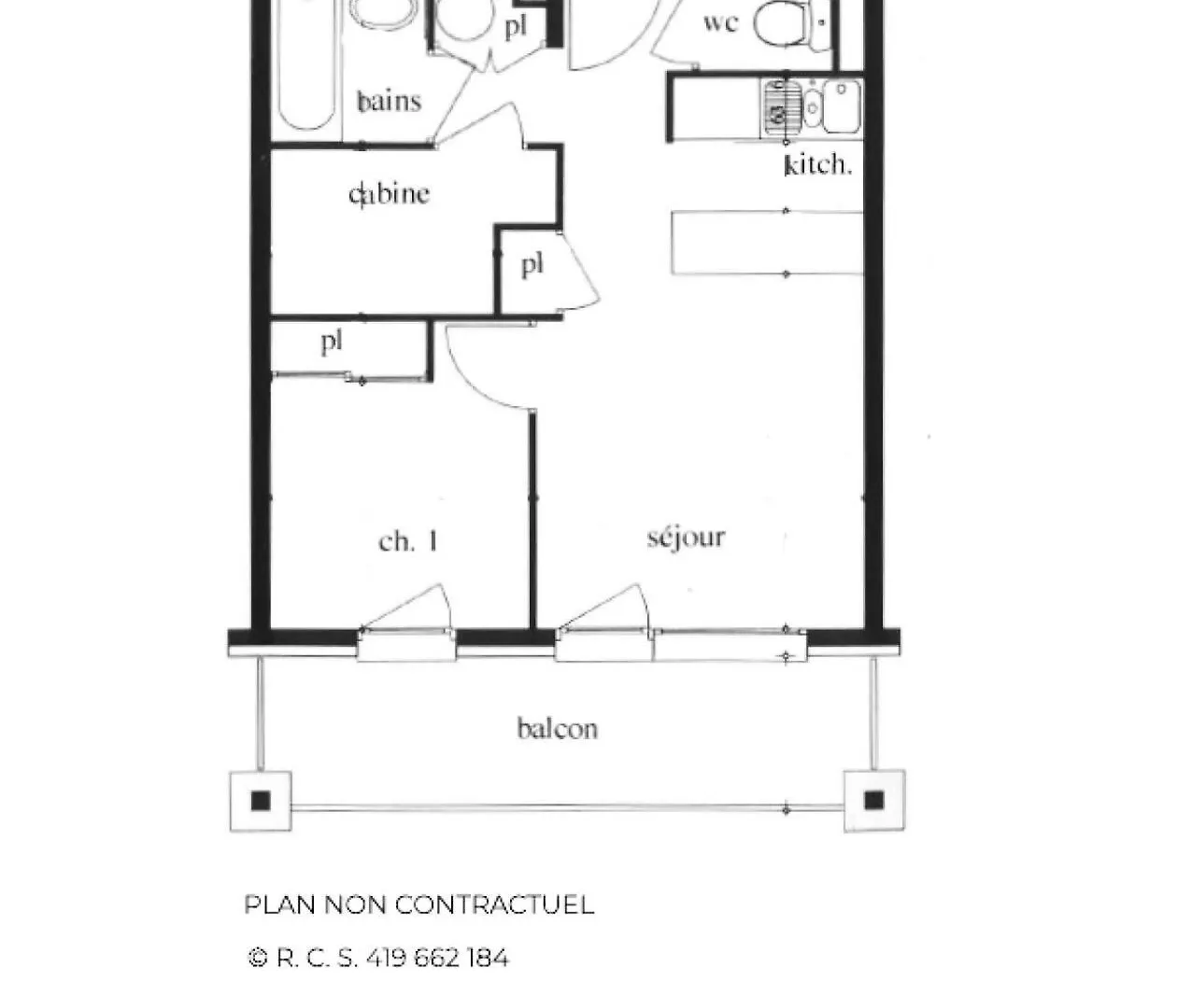 Residence Argentiere - Appartement 2 Pieces Pour 4/6 Personnes Mae-3864 Saint-Martin-de-Belleville France